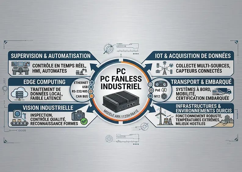Applications pc fanless
