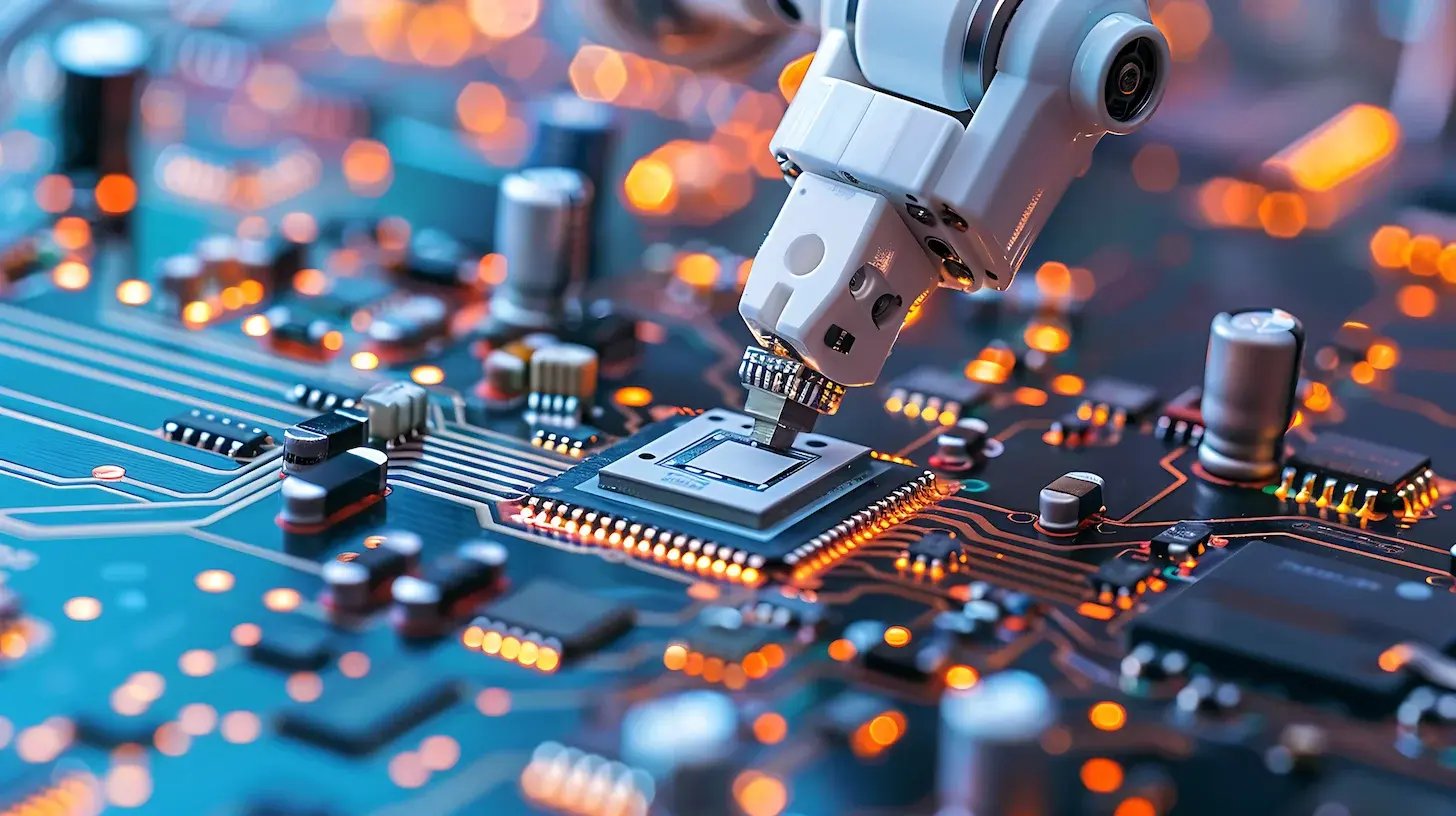 Composants d'un PC industriel