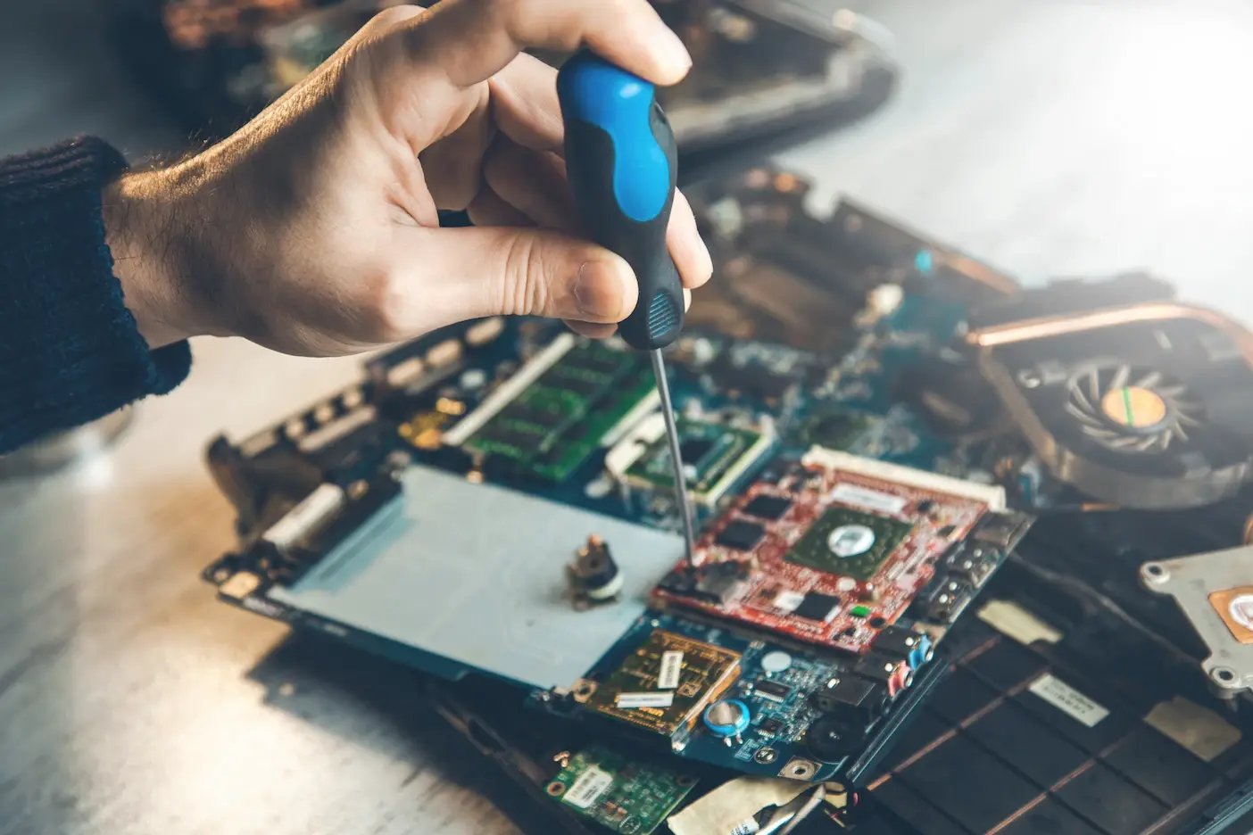 Maintenance d'un PC industriel
