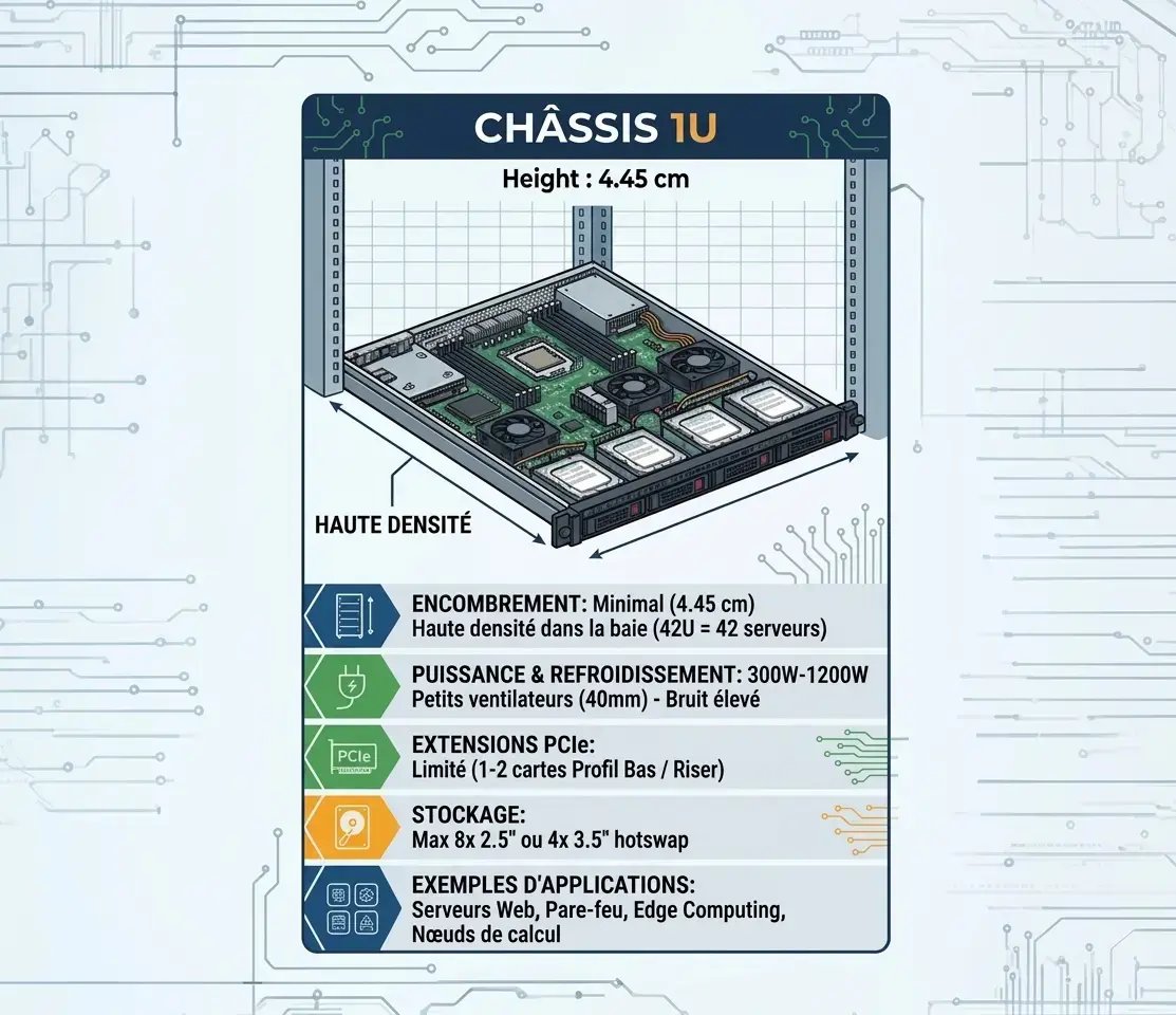 PC rack 1U