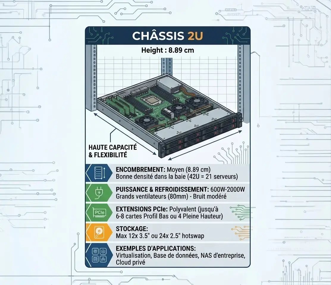 PC rack 2U