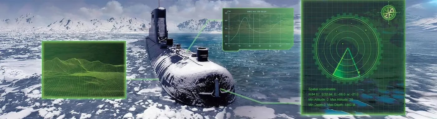 Mise en situation avec un sous-marin pour un serveur embarqué durci