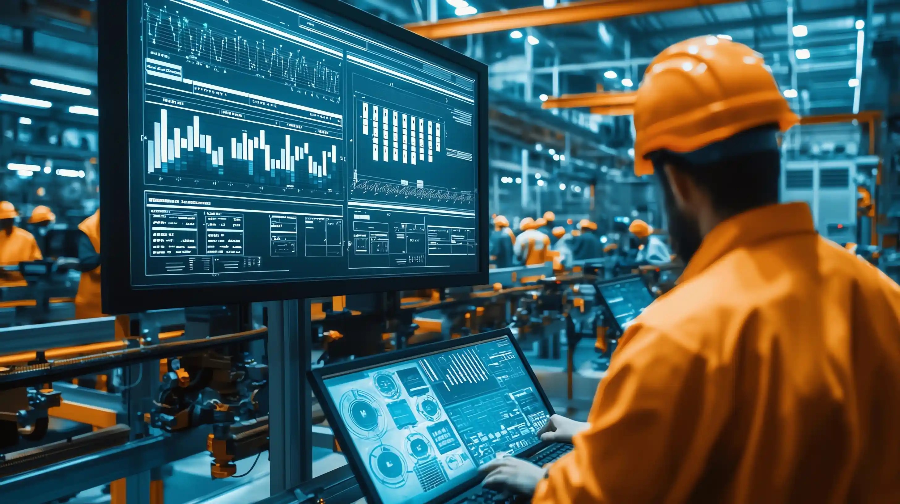 Supervision d'une chaîne de production avec un panel PC