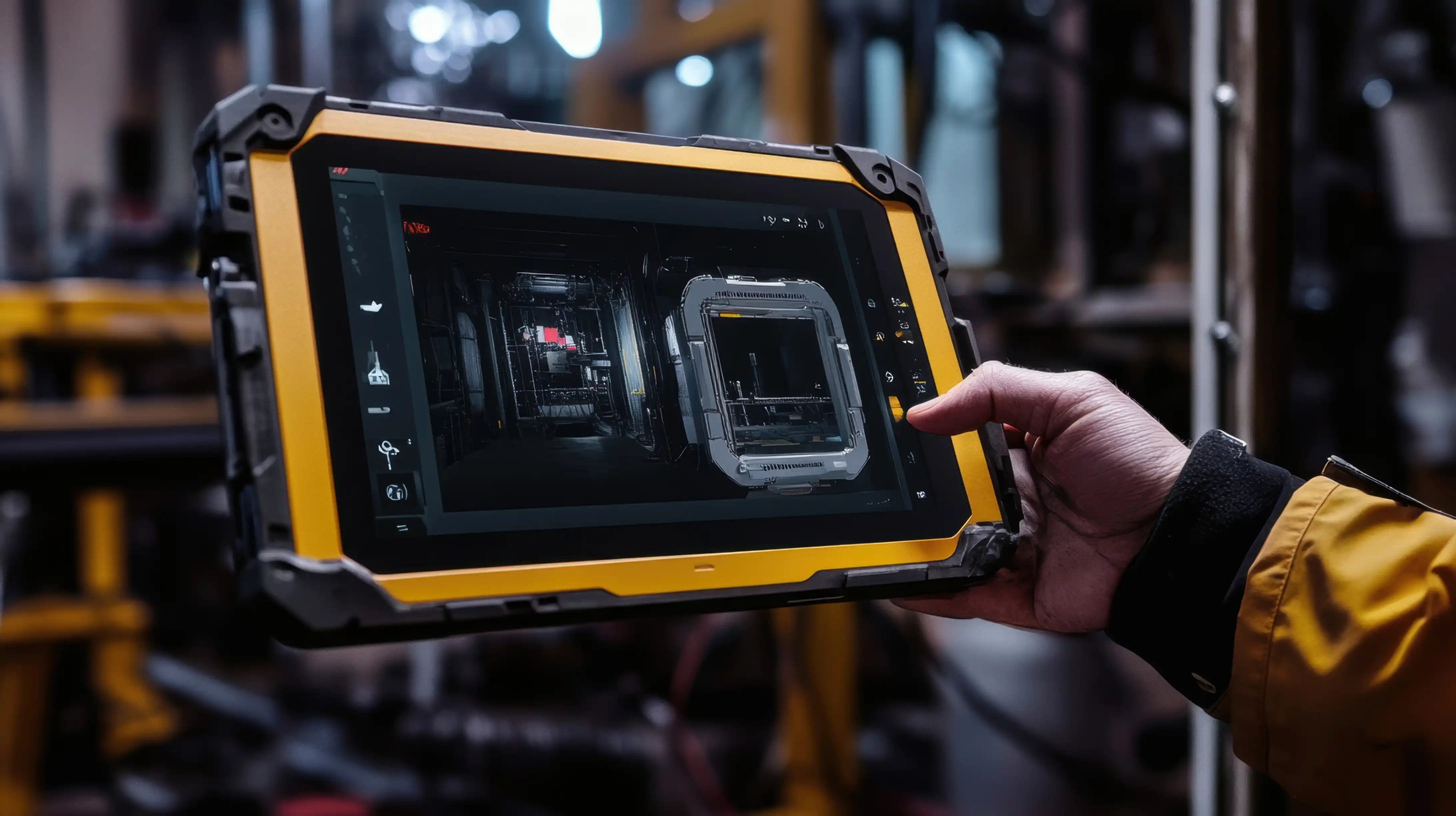 Rugged tablet