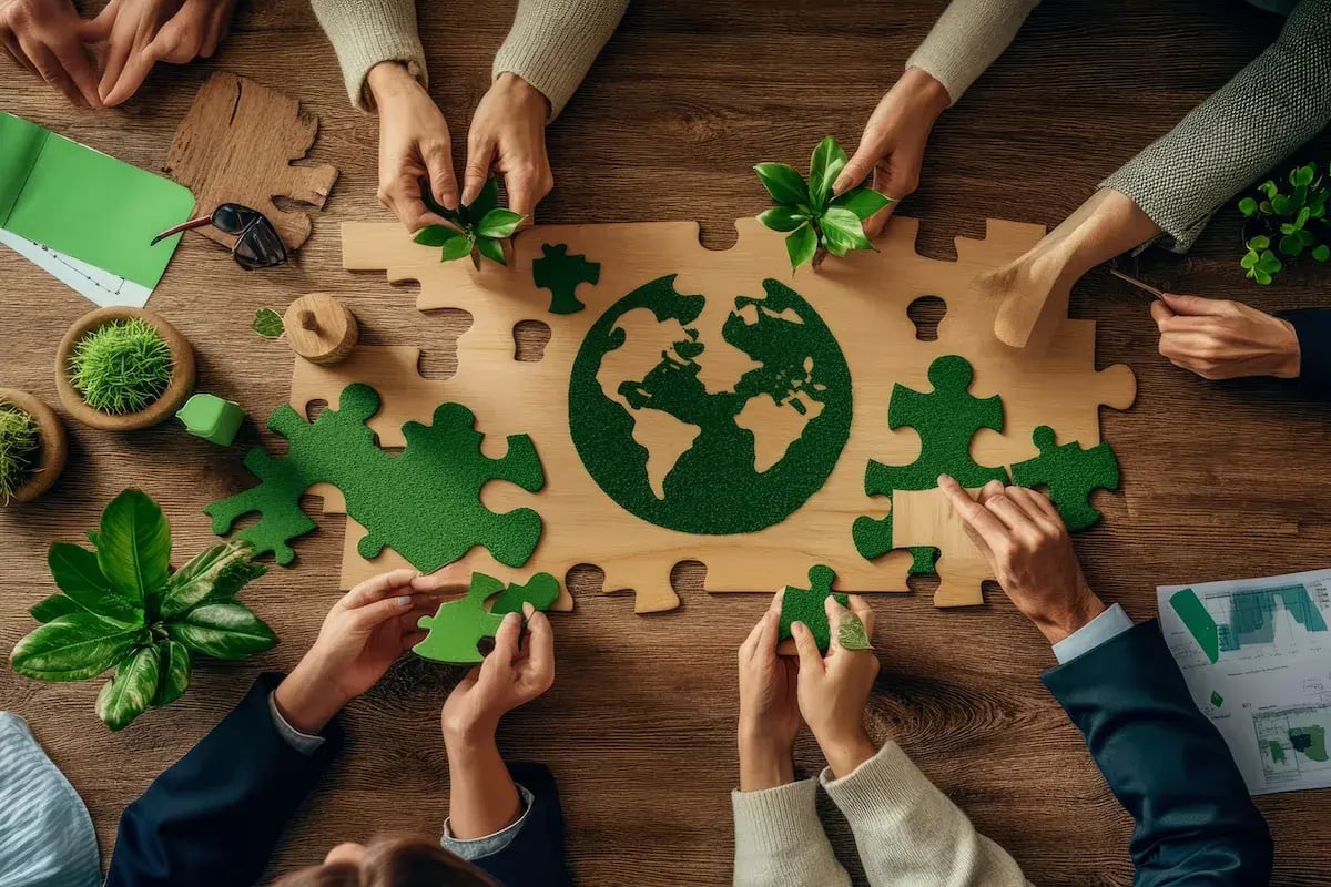 Puzzle de la planète Terre
