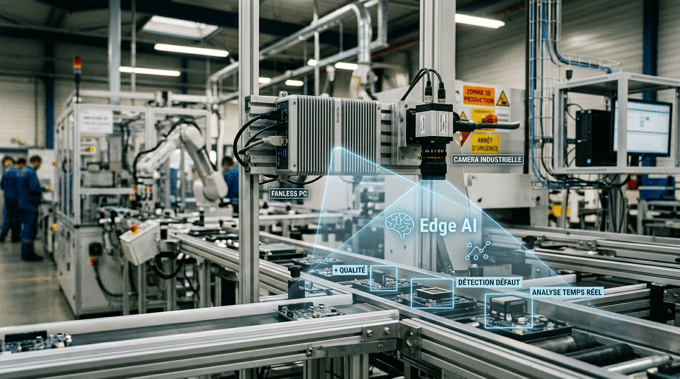 PC fanless industriel : quelles performances pour l'Edge Computing et l'IA ?