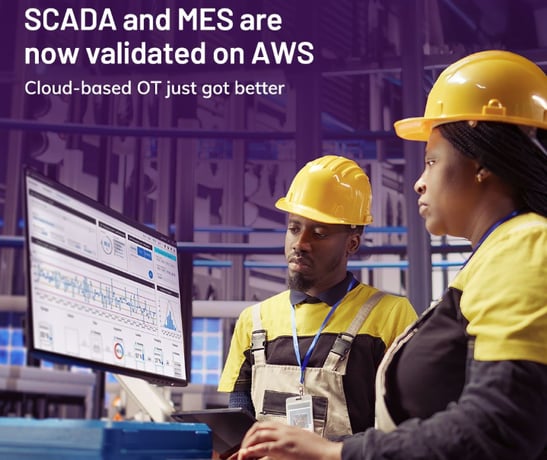 AVEVA valide son logiciel SCADA et MES sur AWS