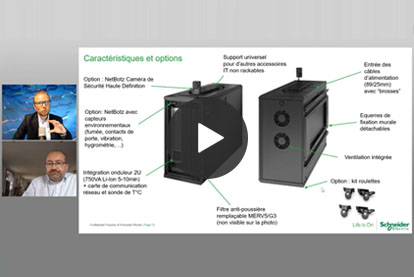 Solutions Micro Data Center 6U avec Schneider Electric